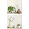 Minimalist Setting by Jenny Thomlinson 14" x 14" Canvas Wall Art (Set of 2)